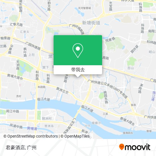 君豪酒店地图