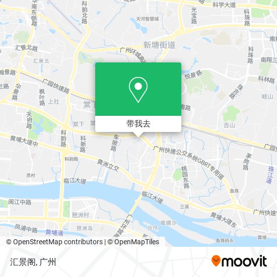 汇景阁地图
