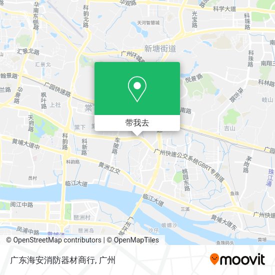 广东海安消防器材商行地图