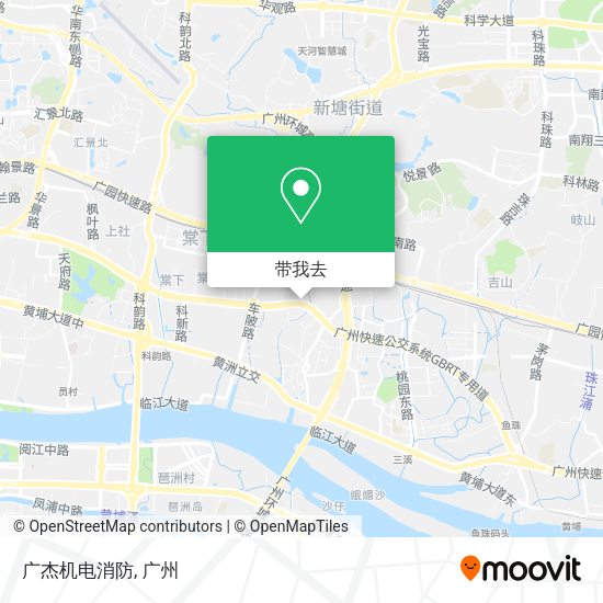 广杰机电消防地图
