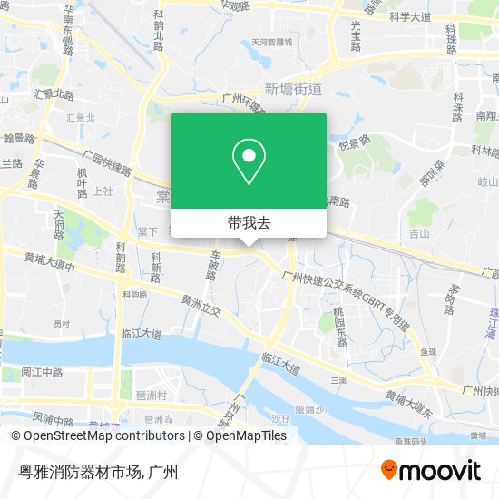 粤雅消防器材市场地图