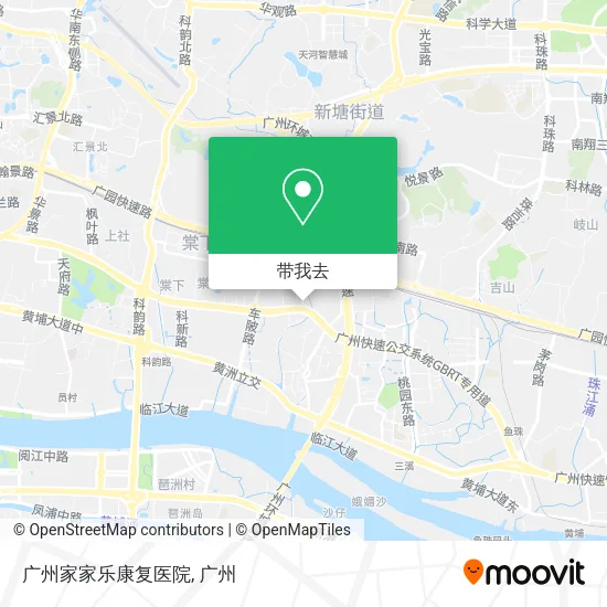 广州家家乐康复医院地图