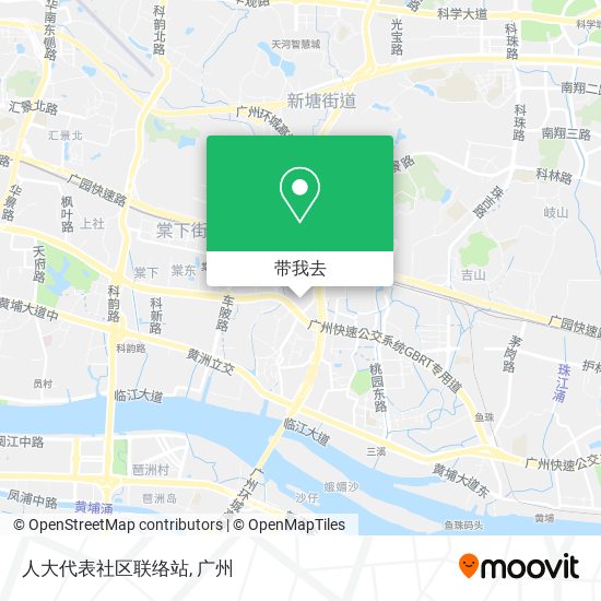 人大代表社区联络站地图