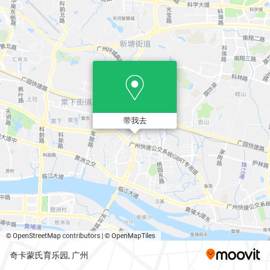 奇卡蒙氏育乐园地图