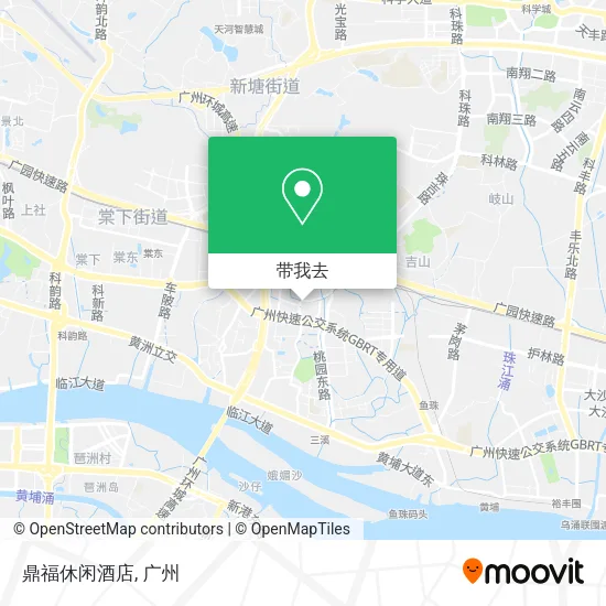 鼎福休闲酒店地图