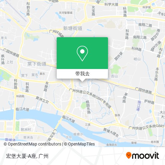 宏堡大厦-A座地图