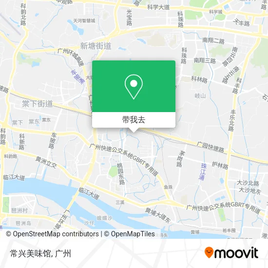 常兴美味馆地图