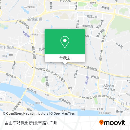 吉山车站派出所(北环路)地图