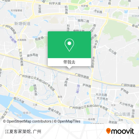 江夏客家菜馆地图