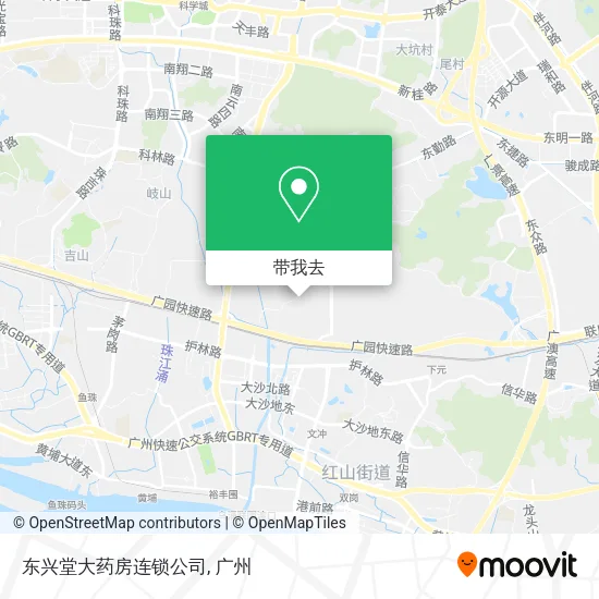 东兴堂大药房连锁公司地图
