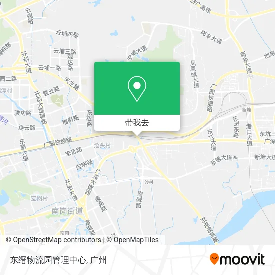 东缙物流园管理中心地图