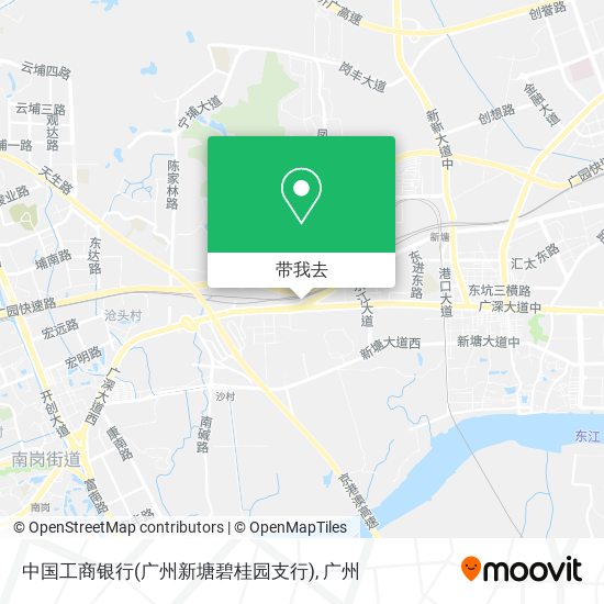中国工商银行(广州新塘碧桂园支行)地图