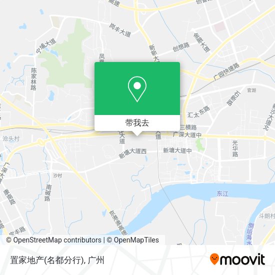 置家地产(名都分行)地图