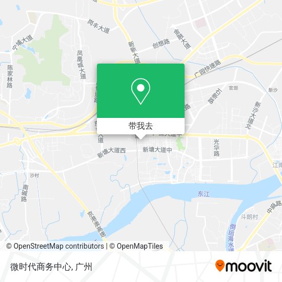 微时代商务中心地图