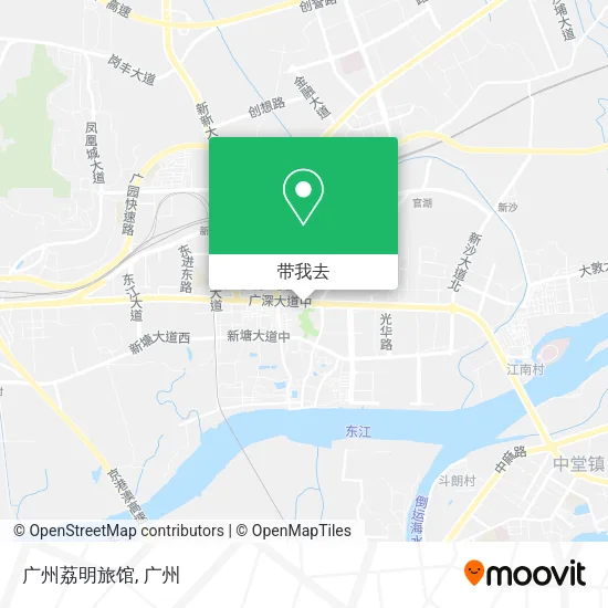 广州荔明旅馆地图