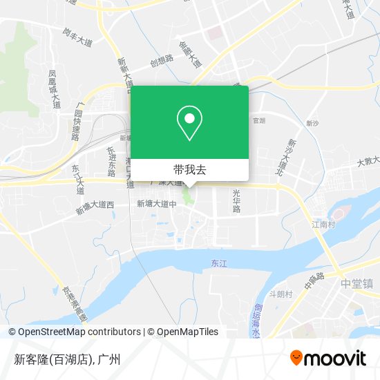 新客隆(百湖店)地图