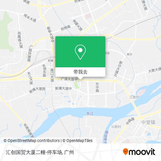 汇创国贸大厦二幢-停车场地图