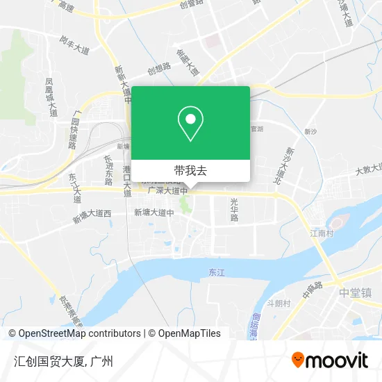 汇创国贸大厦地图