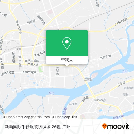 新塘国际牛仔服装纺织城-26幢地图
