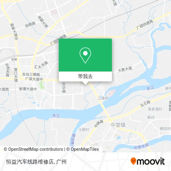 恒益汽车线路维修店地图