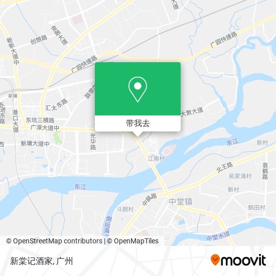 新棠记酒家地图