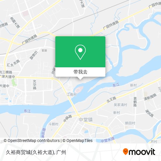 久裕商贸城(久裕大道)地图