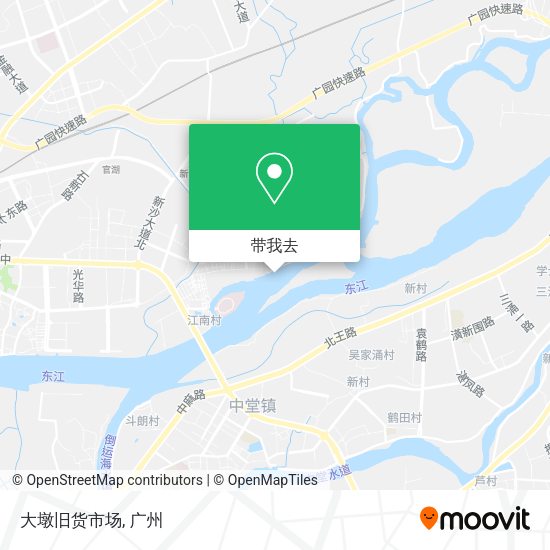 大墩旧货市场地图