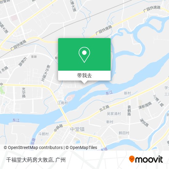 千福堂大药房大敦店地图