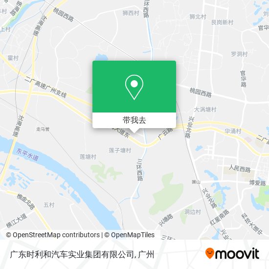广东时利和汽车实业集团有限公司地图