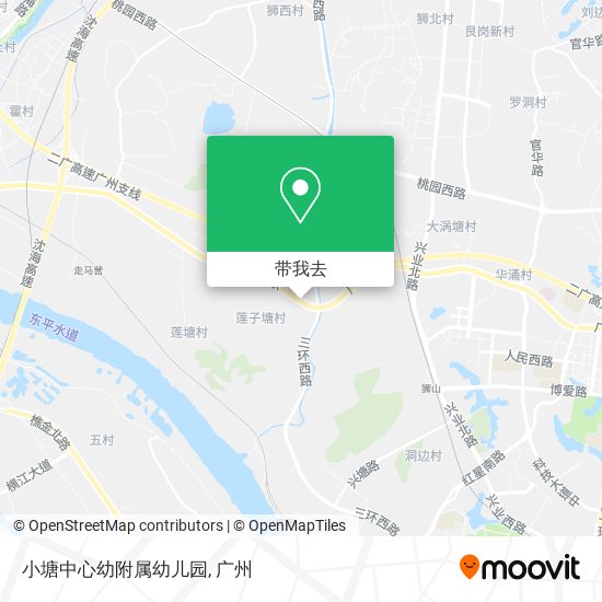 小塘中心幼附属幼儿园地图