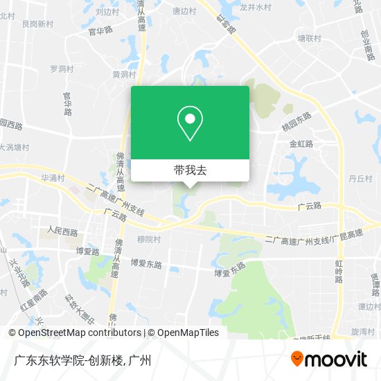 广东东软学院-创新楼地图