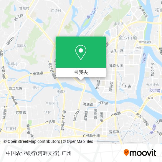 中国农业银行(河畔支行)地图