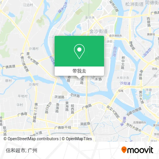 信和超市地图