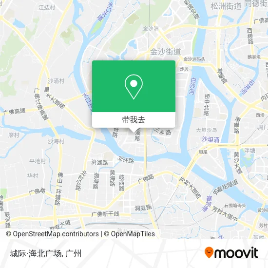 城际·海北广场地图