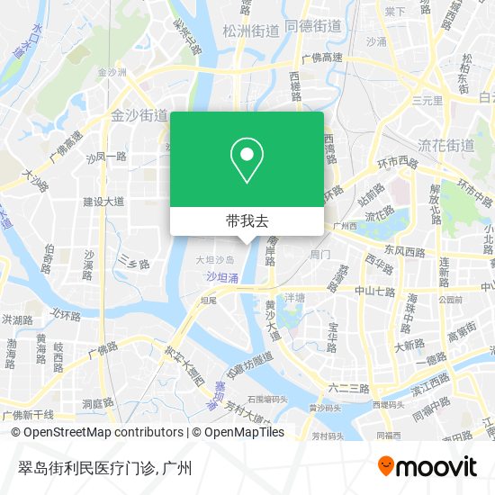 翠岛街利民医疗门诊地图