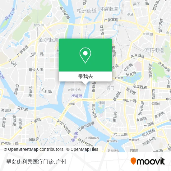 翠岛街利民医疗门诊地图