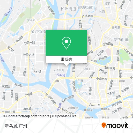 翠岛居地图