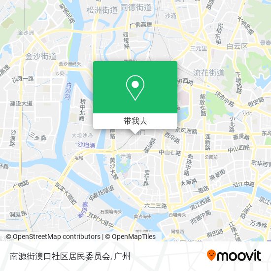 南源街澳口社区居民委员会地图