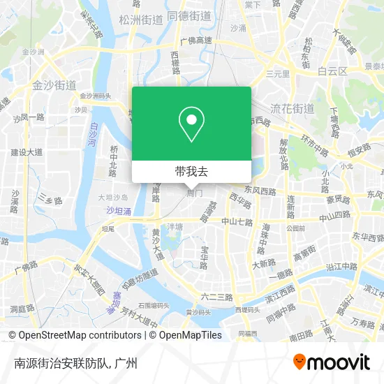 南源街治安联防队地图