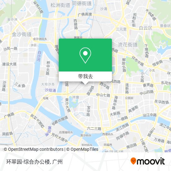 环翠园-综合办公楼地图