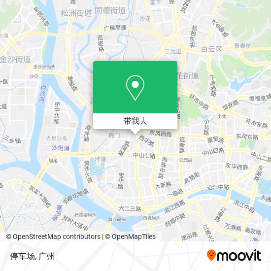 停车场地图