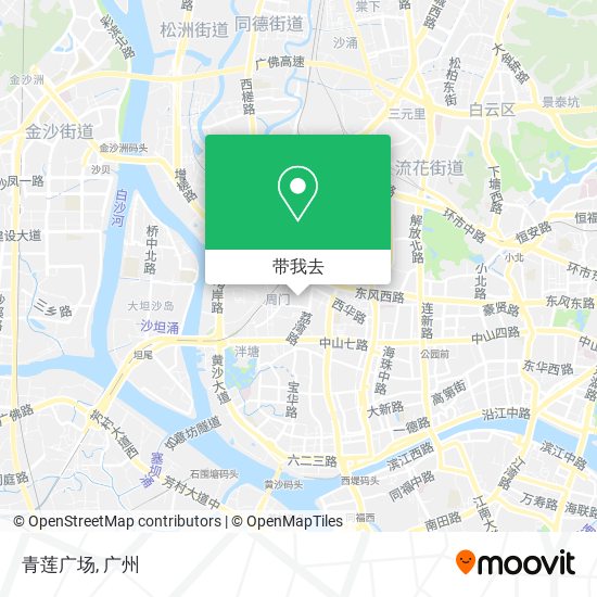 青莲广场地图