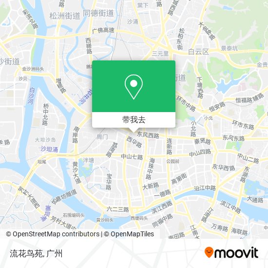 流花鸟苑地图