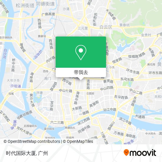 时代国际大厦地图