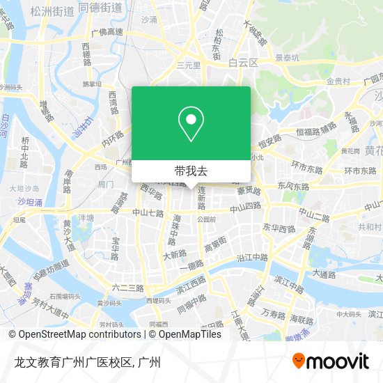 龙文教育广州广医校区地图
