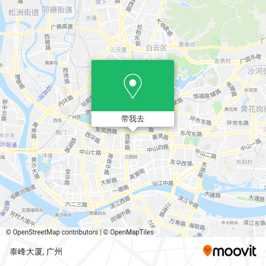 泰峰大厦地图