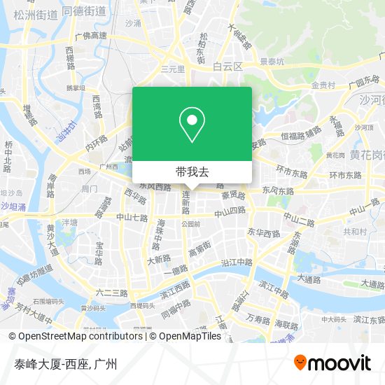 泰峰大厦-西座地图