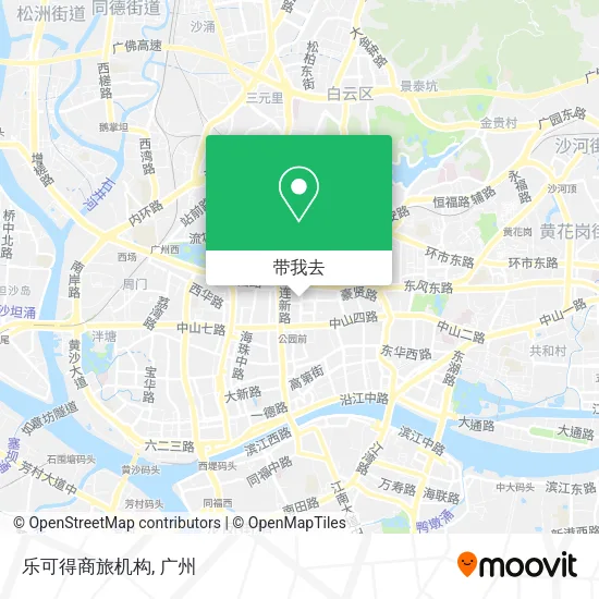 乐可得商旅机构地图