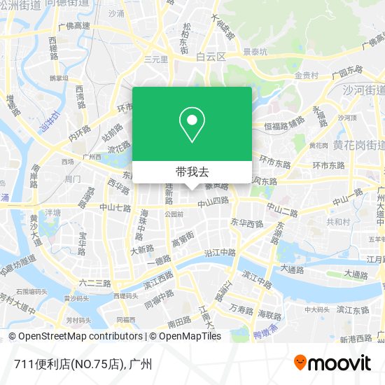 711便利店(NO.75店)地图