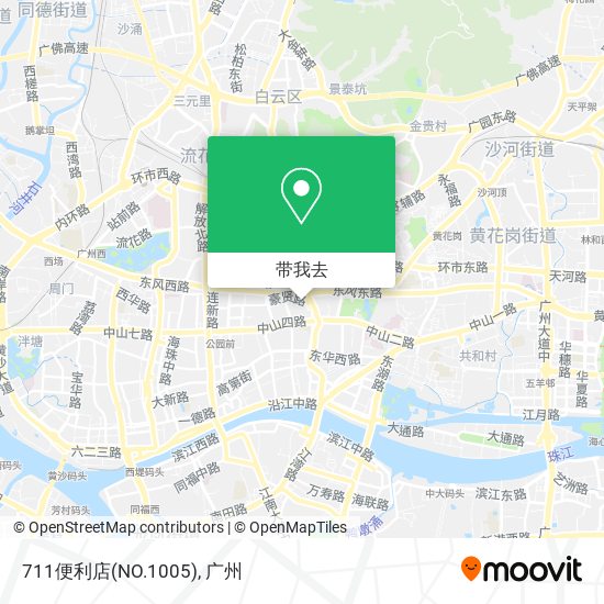 711便利店(NO.1005)地图